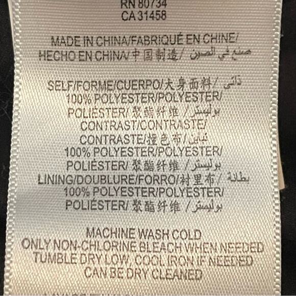 Max And Cleo Black Cream Balloon Ruffled Skirt Party Event Dress NWOT Size 10 - Picture 10 of 13